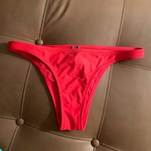 Aerie Red Swim Bottom